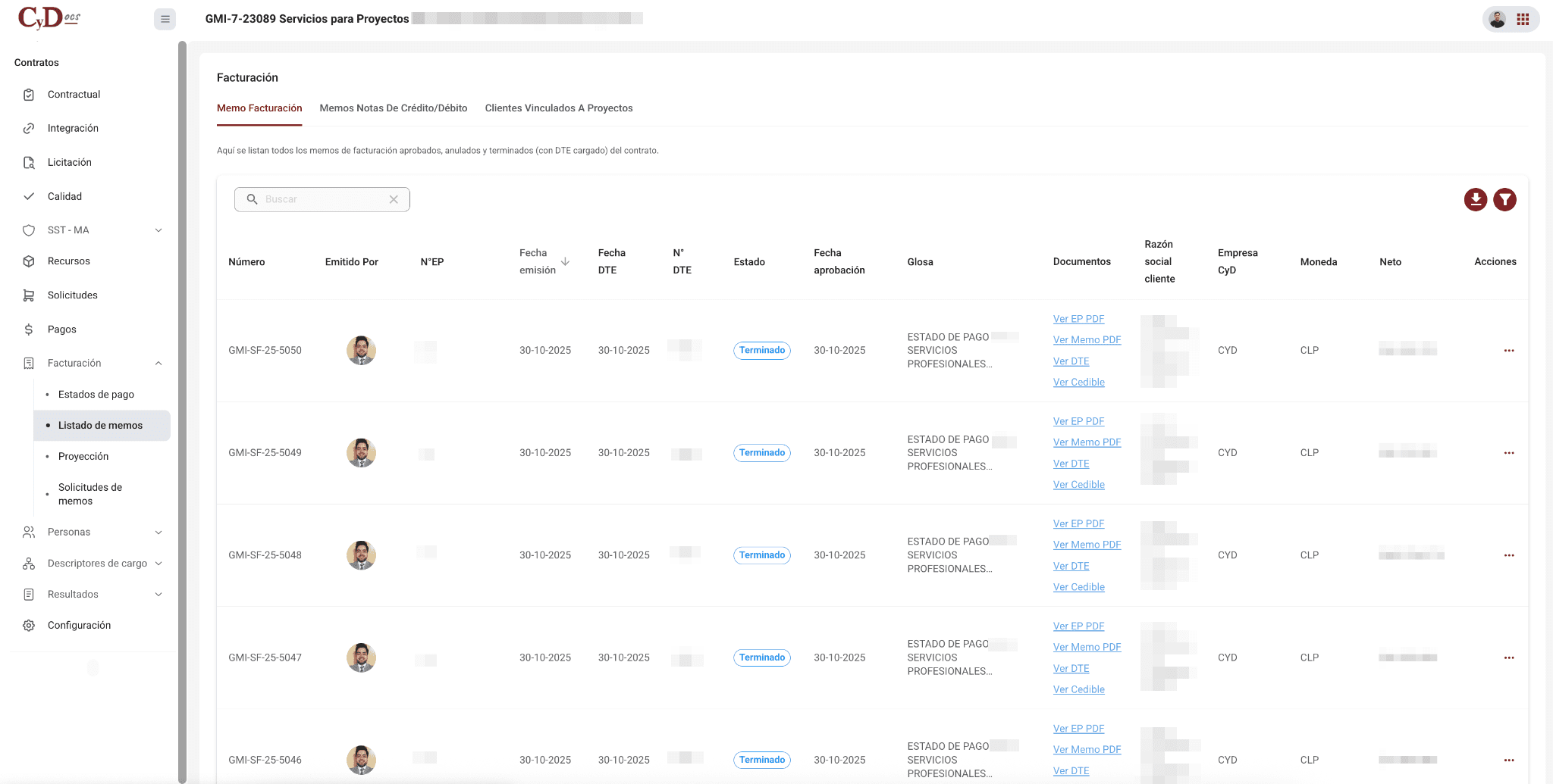 Caso de éxito: Módulo de Facturación