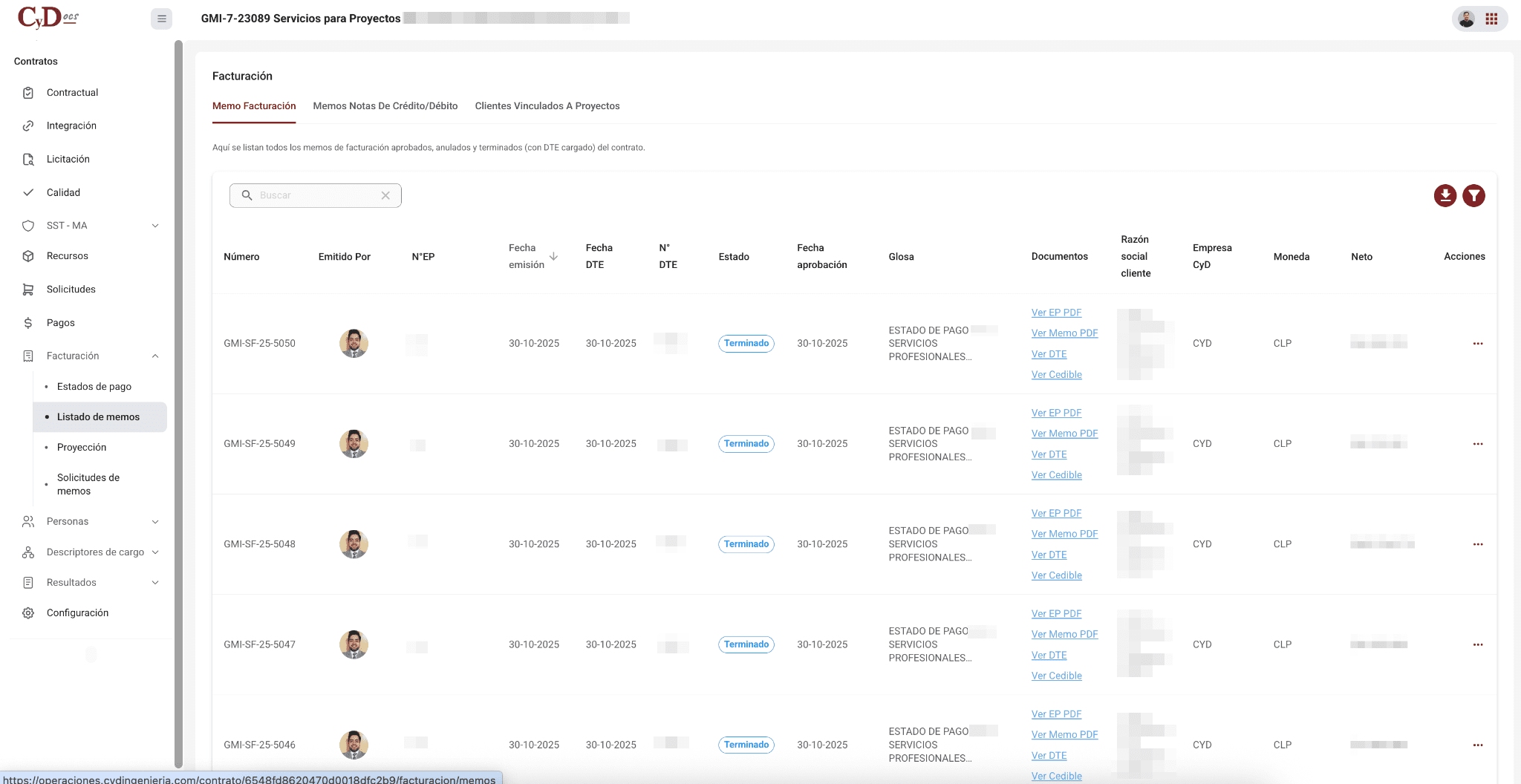 Caso de éxito: Módulo de Facturación